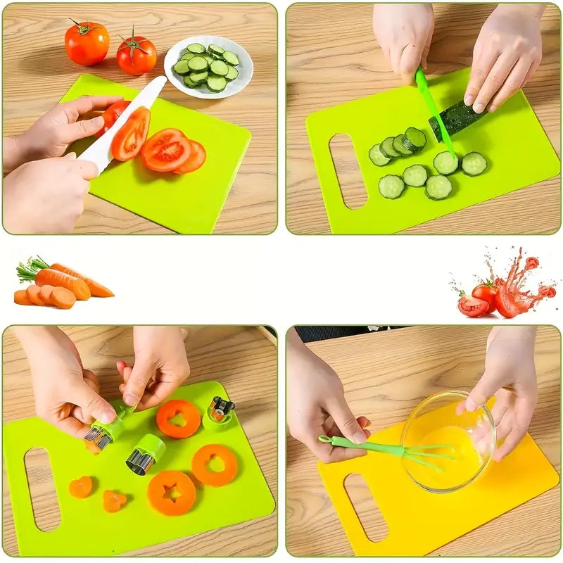 Little Chef Snijset – Veilig & Educatief Keukenplezier